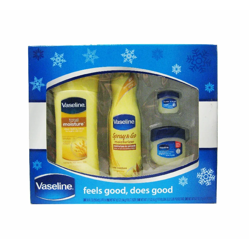 Vaseline Total Moisture 4 Piece Gift Set