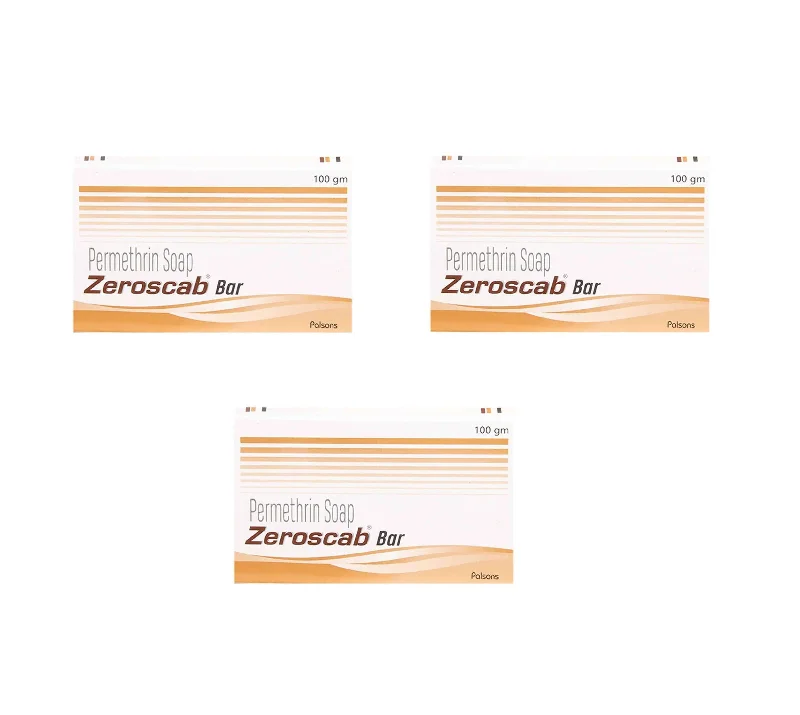 Zeroscab Bar 100gm, PACK OF 3