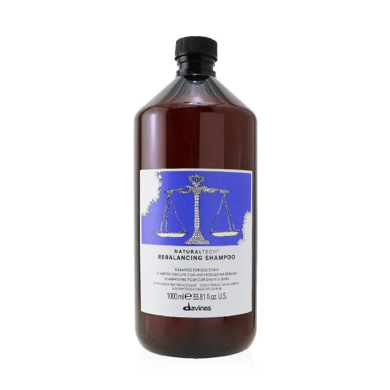 Davines Natural Tech Rebalancing Shampoo (For Oily Scalp)  1000ml/33.8oz