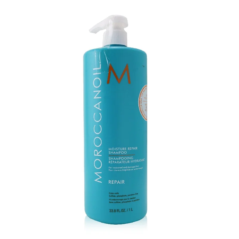 Moroccanoil Moisture Repair Shampoo (For Weakened and Damaged Hair)  1000ml/33.8oz