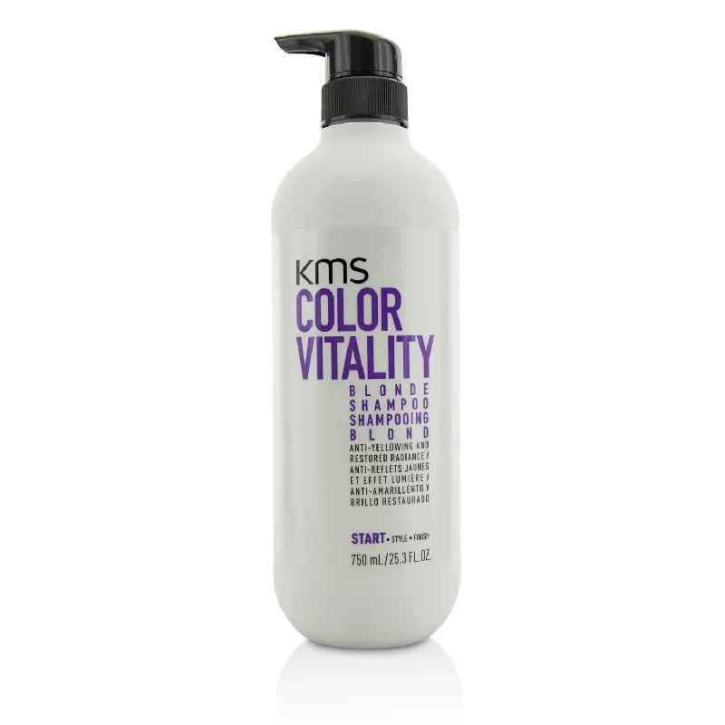 KMS California Color Vitality Blonde Shampoo (Anti-Yellowing and Restored Radiance)  750ml/25.3oz