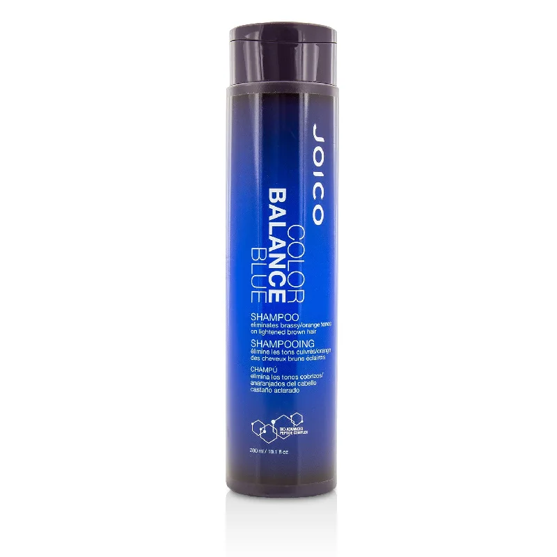 Joico Color Balance Blue Shampoo (Eliminates Brassy/Orange Tones on Lightened Brown Hair)  300ml/10.1oz