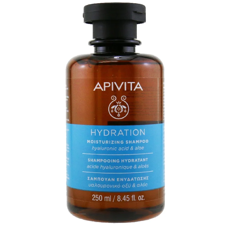 Apivita Moisturizing Shampoo with Hyaluronic Acid & Aloe (For All Hair Types)  250ml/8.45oz