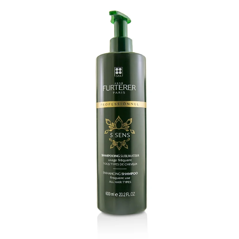 Rene Furterer 5 Sens Enhancing Shampoo - Frequent Use, All Hair Types (Salon Product)  600ml/20.2oz