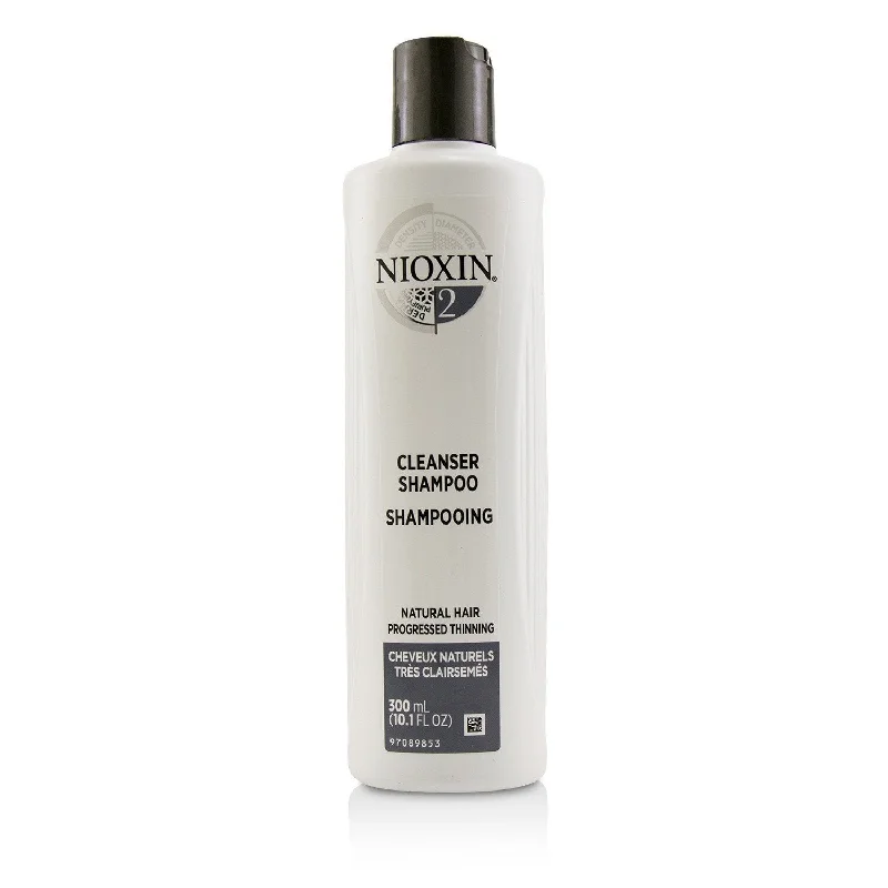 Nioxin Derma Purifying System 2 Cleanser Shampoo (Natural Hair, Progressed Thinning)  300ml/10.1oz