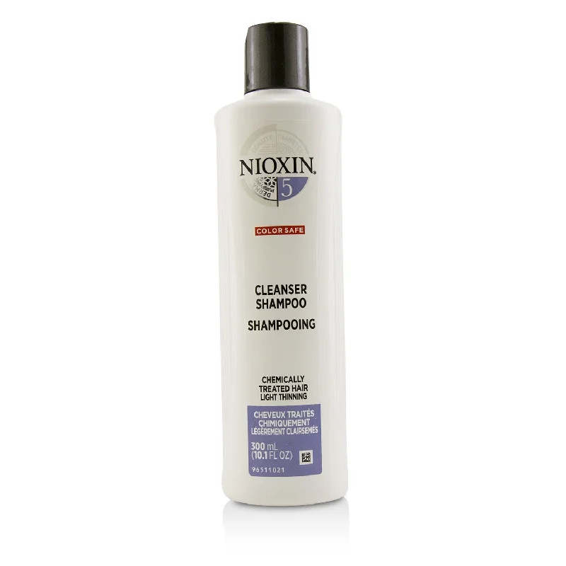 Nioxin Derma Purifying System 5 Cleanser Shampoo (Chemically Treated Hair, Light Thinning, Color Safe)  300ml/10.1oz