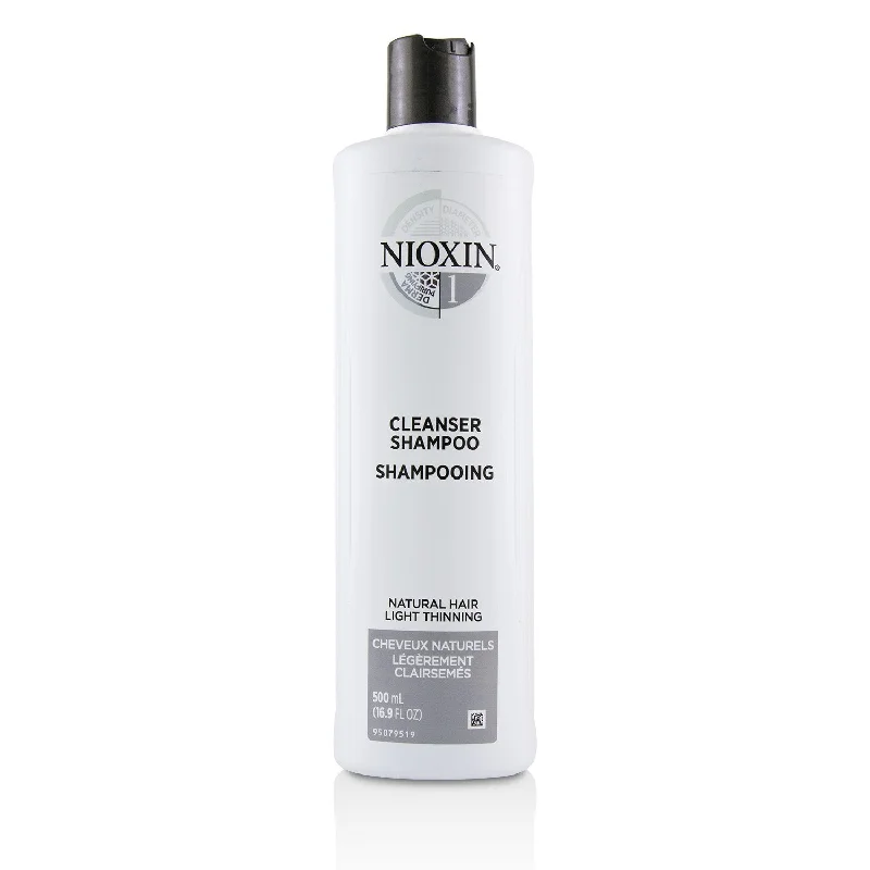 Nioxin Derma Purifying System 1 Cleanser Shampoo (Natural Hair, Light Thinning)  500ml/16.9oz