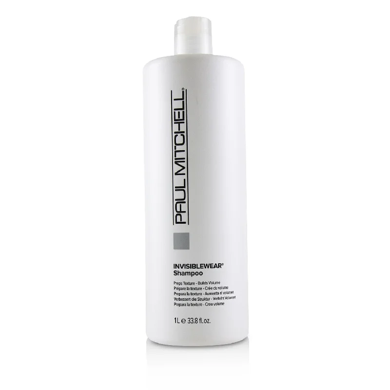 Paul Mitchell Invisiblewear Shampoo (Preps Texture - Builds Volume)  1000ml/33.8oz