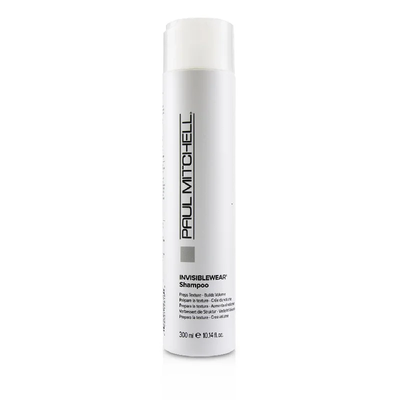 Paul Mitchell Invisiblewear Shampoo (Preps Texture - Builds Volume)  300ml/10.14oz