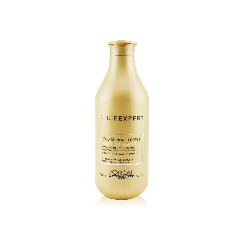 L'Oreal Professionnel Serie Expert - Absolut Repair Gold Quinoa + Protein Instant Resurfacing Shampoo  300ml/10.1oz