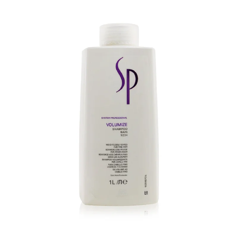 Wella SP Volumize Shampoo - For Fine Hair (Bottle Slightly Crushed)  1000ml/33.8oz