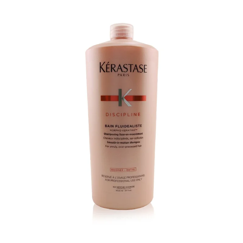 Kerastase Discipline Bain Fluidealiste Smooth-In-Motion Shampoo (For Unruly, Over-Processed Hair)  1000ml/3.4oz