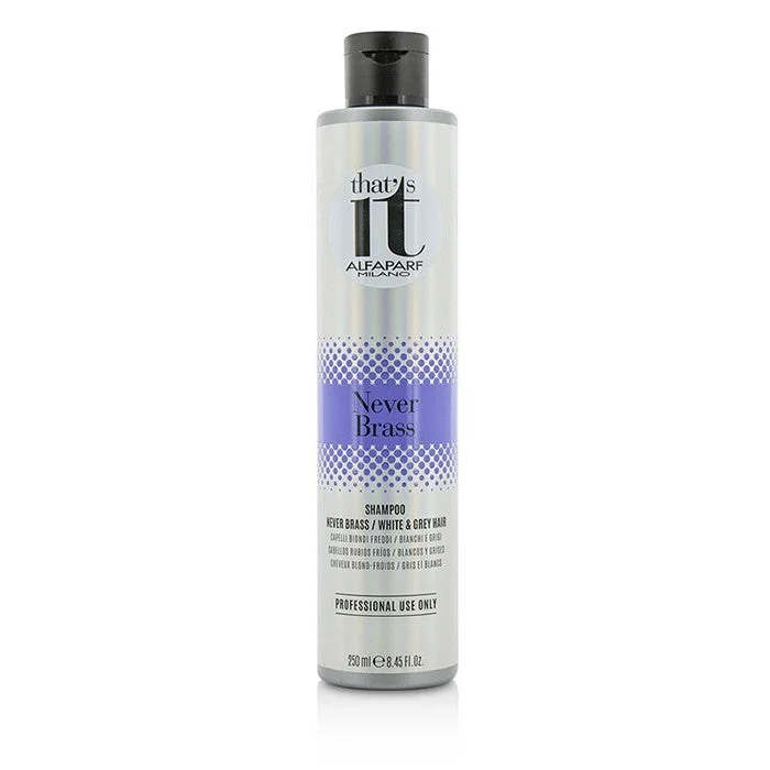 AlfaParf That's It Never Brass Shampoo (For Cool Blondes / White & Grey Hair) 250ml/8.45oz