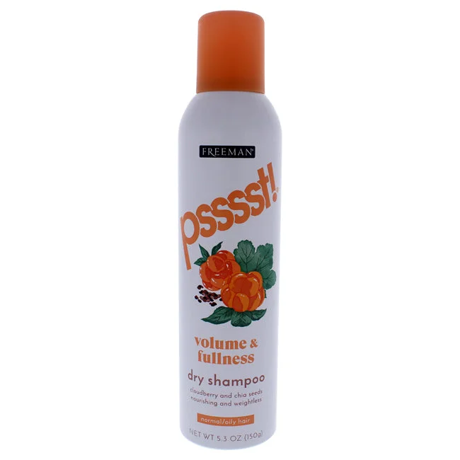 Freeman Psssst Volume and Fullness Dry Shampoo by Freeman for Unisex - 5.3 oz Dry Shampoo