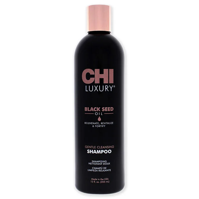 CHI Luxury Black Seed Oil Gentle Cleansing Shampoo by CHI for Unisex - 12 oz Shampoo